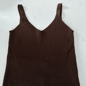 Old Navy Chocolate Knit Tank